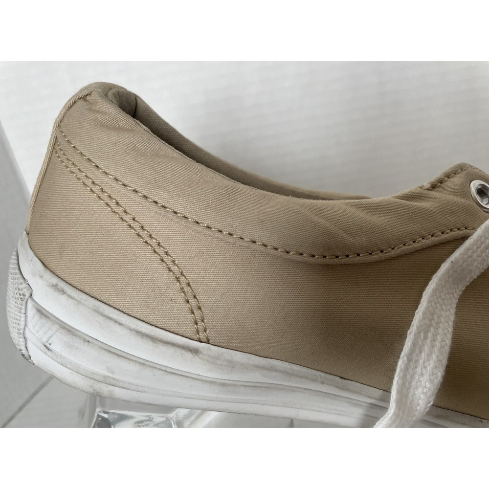Urban Outfitters Size 8 Khaki Ortholite Canvas Lace Up Mens Sneakers - Picture 10 of 11